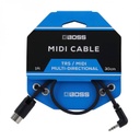 CABLE MIDI BOSS BMIDI-1-35 DIN/TRS 30CM